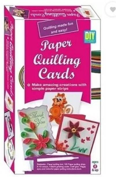 AKFLICKS Paper Quilling Cards Kit Art & craft kit for kids