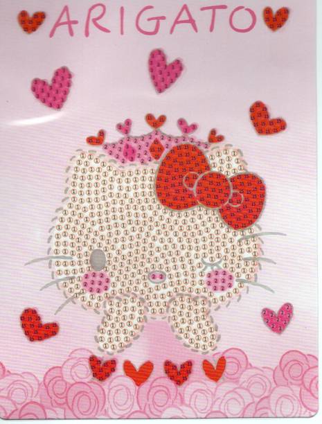 Soreign 5D Diamond Arts and Crafts Painting Arigato Hello Kitty
