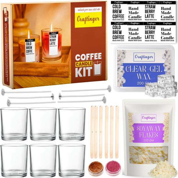 Craftinger DIY Candle Making Kit for Adults & Beginners