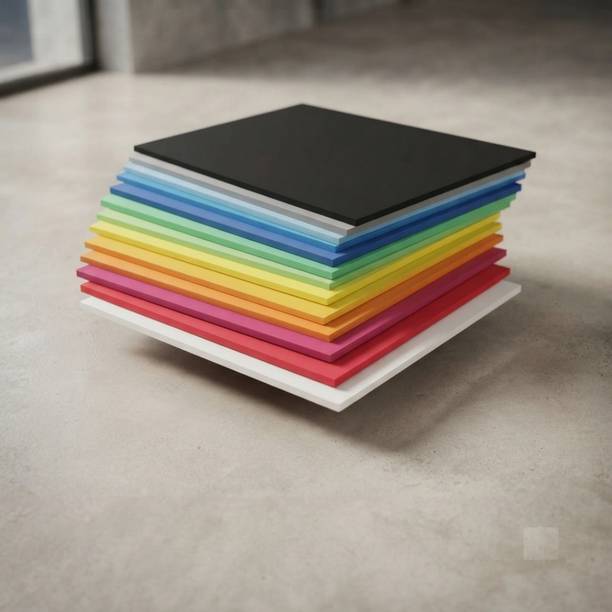 sIMPLY kART Eva Foam Sheets For Craft (Pack Of 10) – A4 Size Multicolor Glitter Foam Sheet S