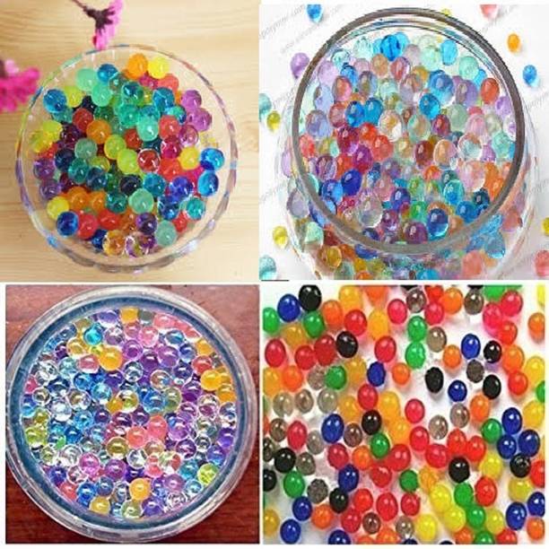 Keedoz Crystal Soil Multicolor Magic Water Beads Orbeez / Plant Soil Pack of 1000 Pcs