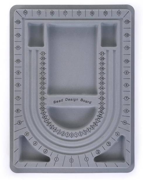 ambitieux DIY Jewelry Making board grey silicon tray