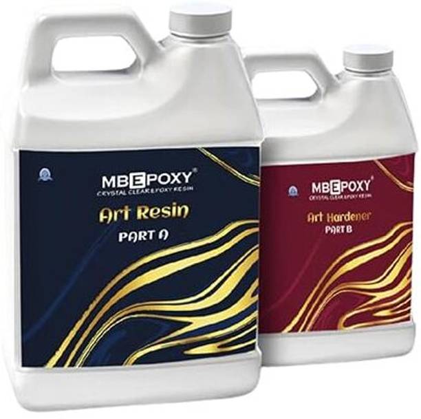 MBEPOXY Epoxy Crystal Clear Resin Kit for Jewelry DIY Art Crafts Cast 6KG
