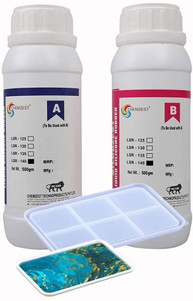 SILOCZEST LSR140 for Artificial Stone,Silicone Mask,Roman Column Mold|Translucent(1KG)