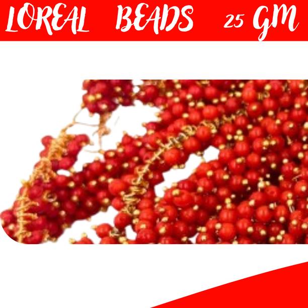 Qroof earl Beads Jewellery Making, Jhumki & Necklace Making - 25 Grams