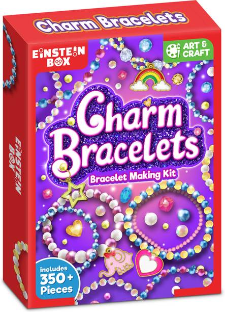 आइंस्टाइन बॉक्स Bracelet Making Kit for Girls 6 to 14 Years Old| Toys & Gifts for Girls 6+