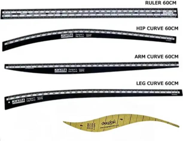 Qroof Tailoring Material Tailoring Scales 5 pcs