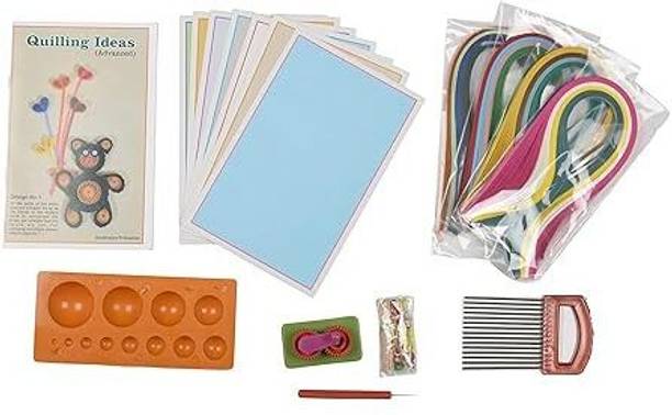 Brijsun Paper Quilling Advanced Kit, Quilling Tool KIT for Kids/Art and Craft/Gift