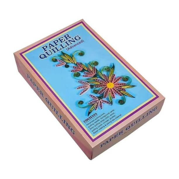BM RETAIL Quilling Paper Set with Strips All Necessary Tools for Beginners (Advanced Set)