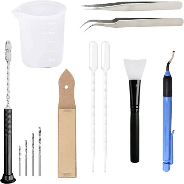 R H lifestyle Resin Art Tool Kit DIY Resin Art Kit for Beginners Measuring Cup, Brush and More