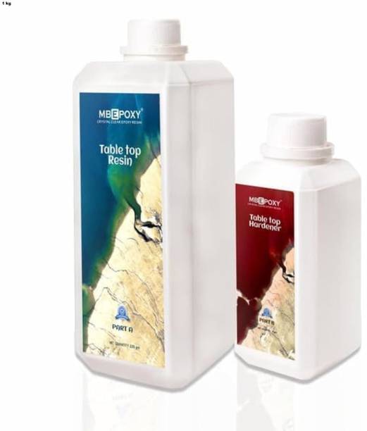 MBEPOXY Epoxy Resin - Crystal Clear Resin Kit for Jewelry DIY Art Crafts Cast 1 KG