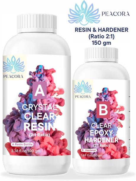 PEACORA Epoxy Art Resin Hardner Resin Art Medium