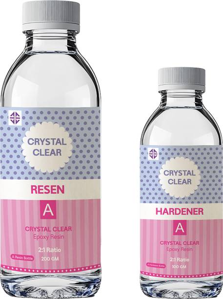 teamB Transparent Epoxy Resin 2:1 Kit – No Yellowing, Perfect for Art & Resin Resin Art Medium