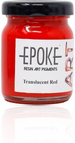EPOKE Translucent Red Rivertable Resin Pigment 70g Resin Art Medium