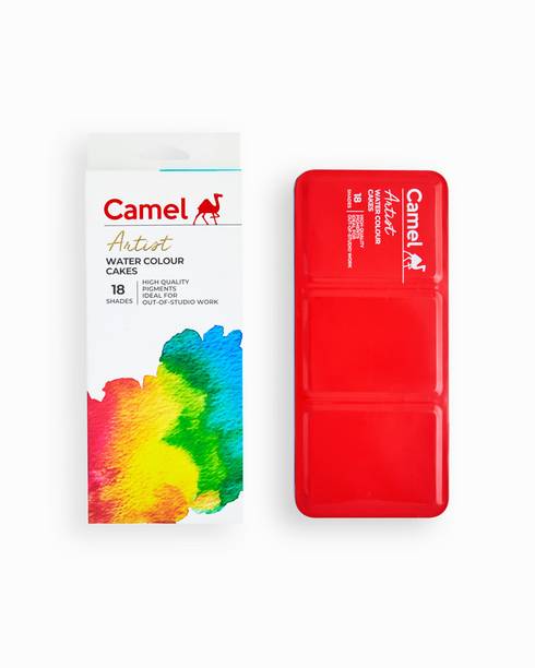 Kokuyo Camlin CAMEL ARTIST WATER COLOUR 18 CAKE