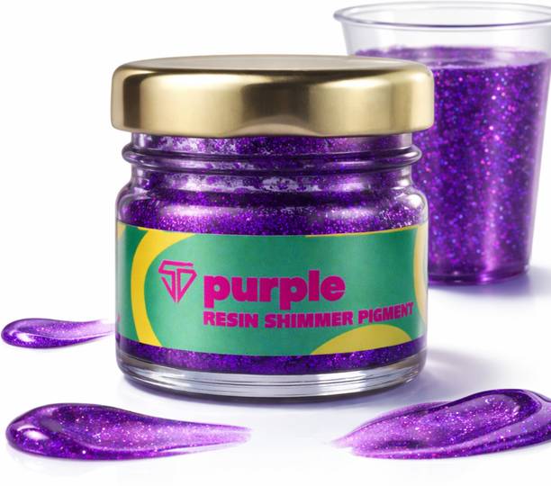 SD Fine Arts Purple, Shimmery Pigment Resin Art Medium