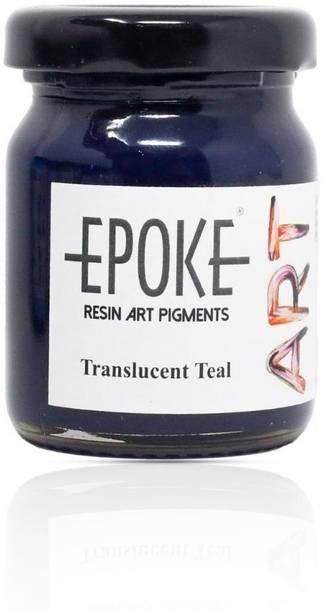 EPOKE Translucent Teal Rivertable Resin Pigment 70g Resin Art Medium