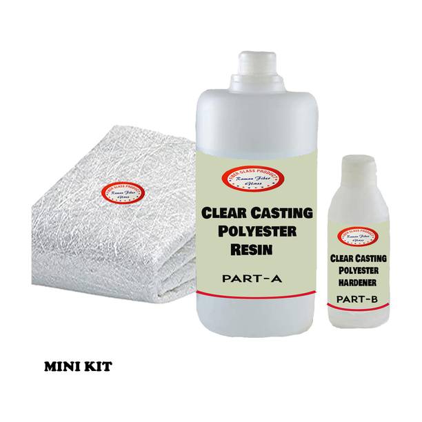 RAMan Fiber Glass Polyester Resin Fiber Glass Repair Ki