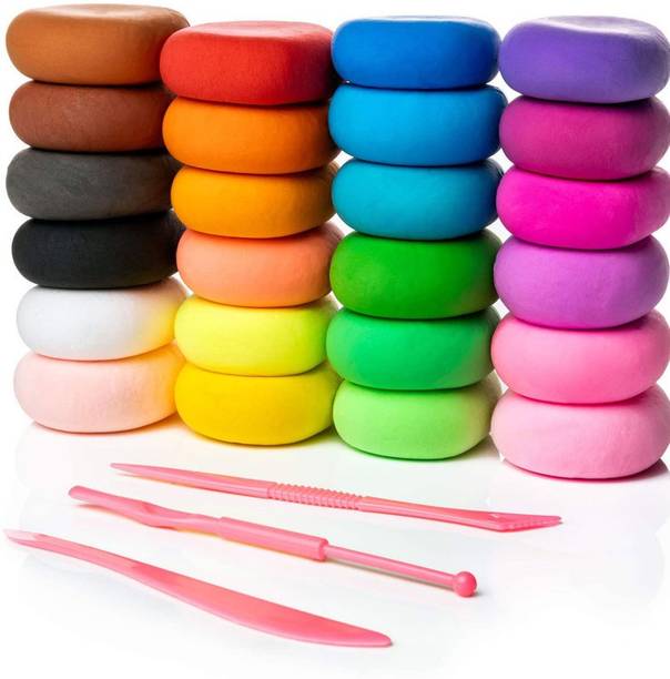 moye 14 CLY Air Dry Clay foam clay For Kids DIY Ultra Clay Kids 12 Different Color Multicolor Putty Toy