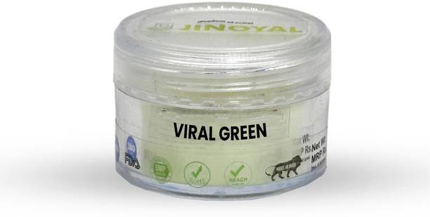 Jinoyal Glow in Dark Pigment Powder for Resin Casting, Nail Art, DIY and Creative Crafts