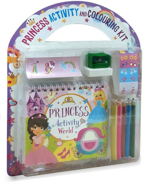 HELLO FRIEND PRINCESS ACTIVITY & COLOURING KIT