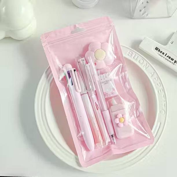 Red Sea Cute Pink Daisy Stationery Kit