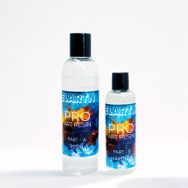 ELARTN Epoxy Resin 3:1 Ratio Resin and Hardener 300gm, Set fot Art And Craft