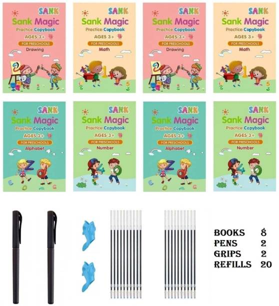 BNOG Magic Copy Book For Kids Refill Magic Book For Kids Magic Book Pen Refill