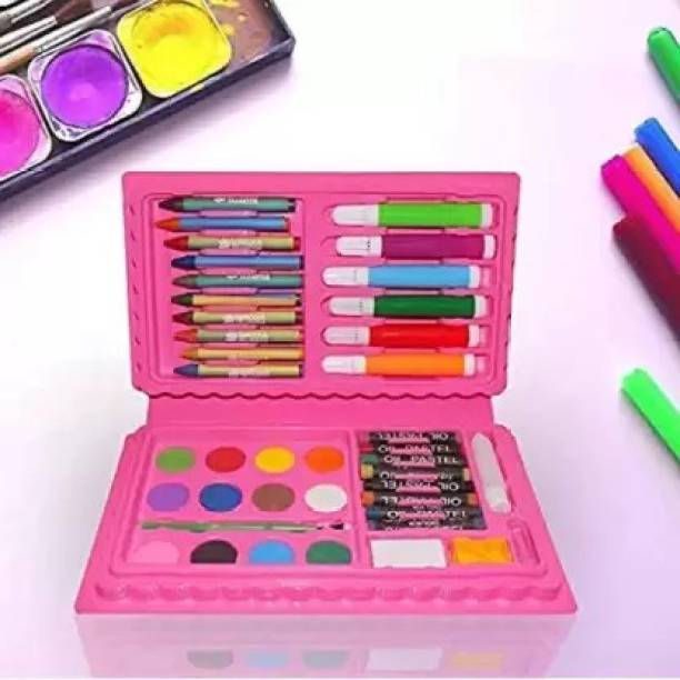 Top10 Kids First Multi- Colouring Compact 42 Pcs Kit Set
