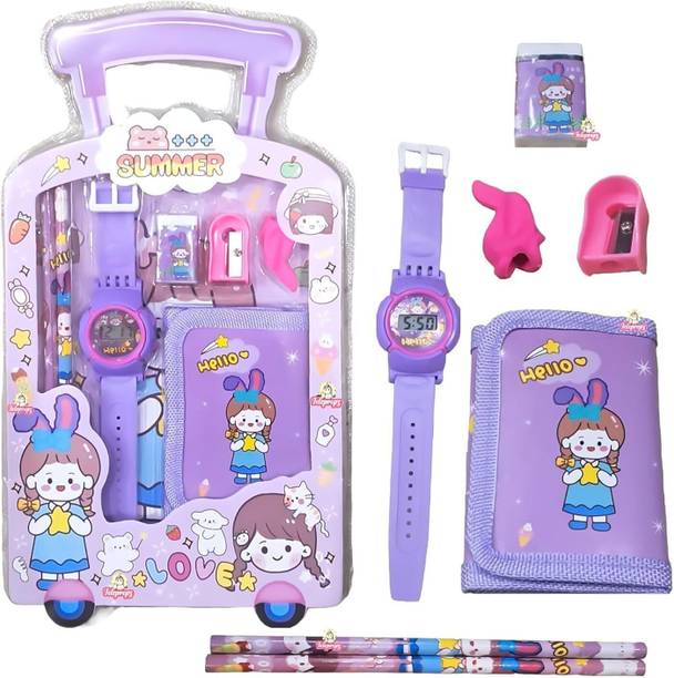 Vadhavan 7 In 1 Stationery Gift Set