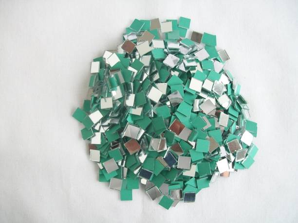 erthenterprise Lippan Art Craft Jewellery Decoration Square mirror 500 pieces