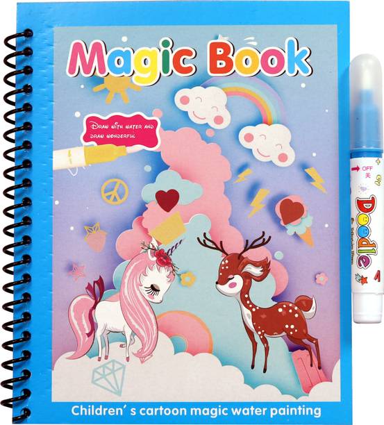 Nidranari Magic Water Coloring Book Magic Water Drawing