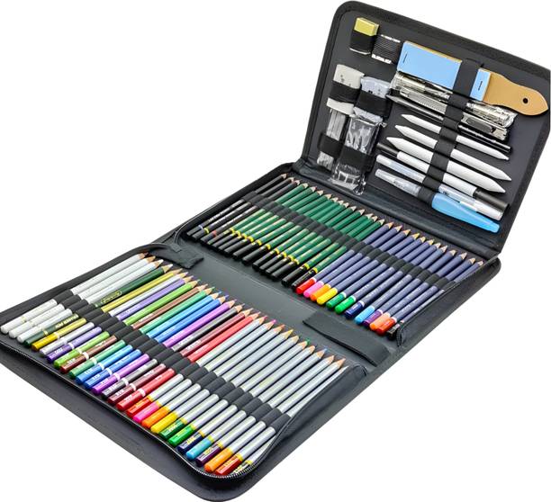 Adoere 75 Pieces Professional Drawing Pencils And Sketc