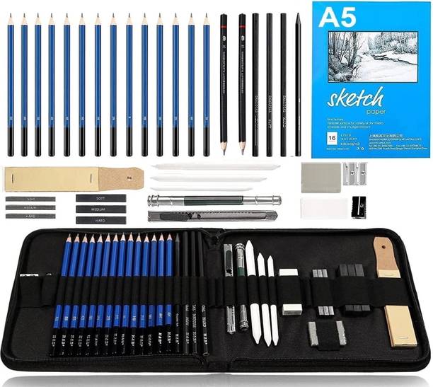 Corslet 37 Pc Art Sketch Pencil Set, Sketch Pencil, Sketch Pencil Set, Pencils Set