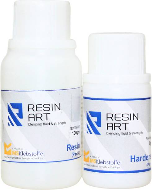 RESIN ART (2:1)150 gm Beginner's Kit crystal clear Non-Toxic Epoxy Art