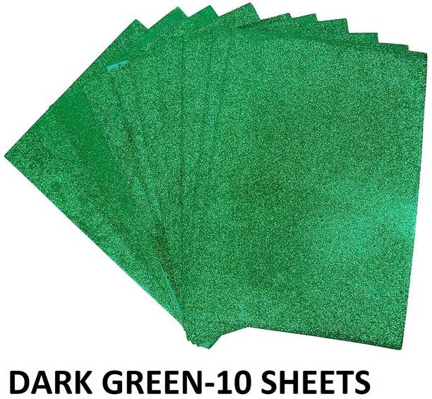 ARTTWALA A4 SIZE NON GUMMING GLITTER FOAM SHEETS FOR CRAFT Felt Sheet