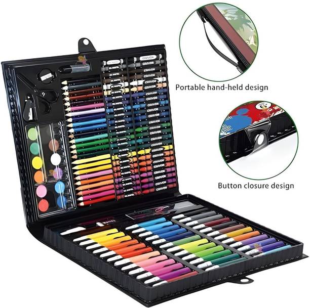 VRTREND Doodle Art Set With Case, Kids Art Set for Drawing Painting Sketching