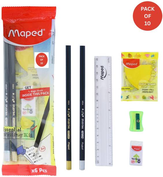 Maped Essential Writing Kit-Pack Of 3