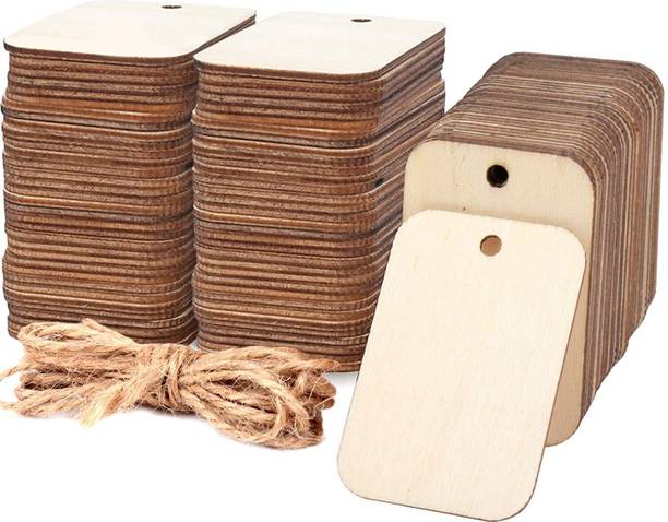 HORIGIN Wooden Hanging Tags Wooden Cut-outs