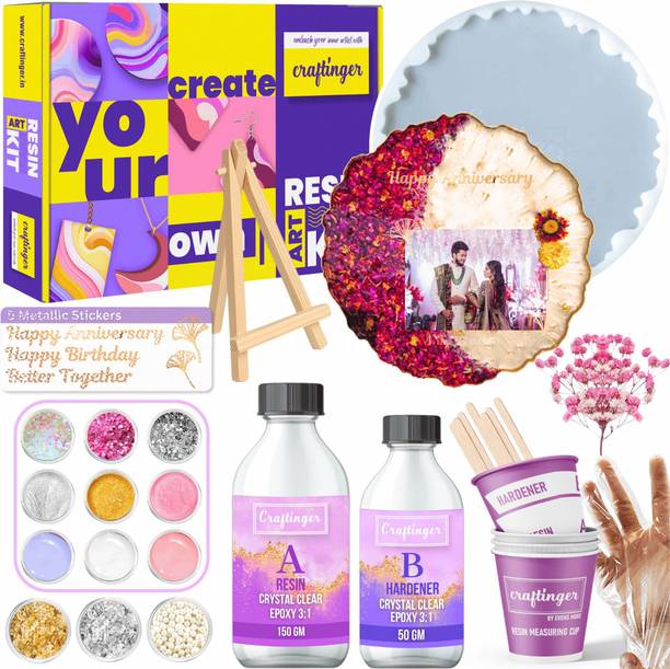 Craftinger Resin Art Pro Photo Frame Making Kit