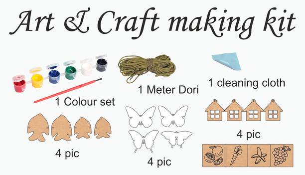 Craftzo DIY Art Craft Sets for Kids / Modern Kid Crafting Kits /Painting Art and Craft