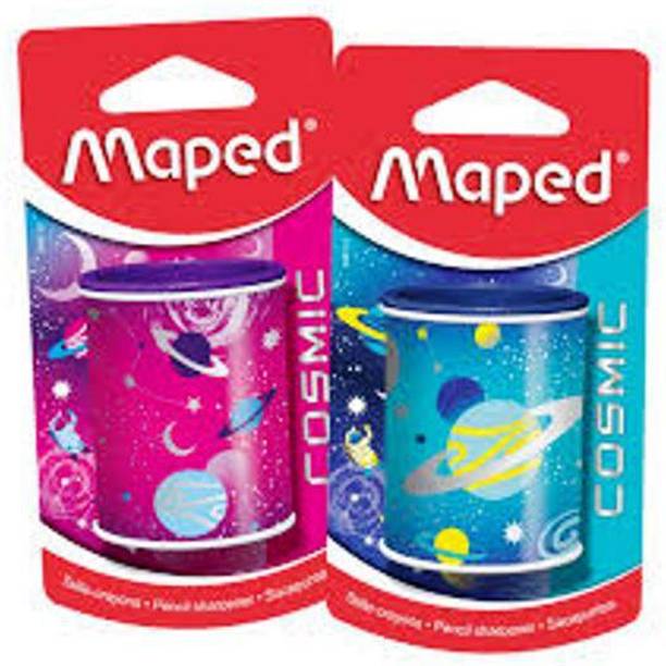 Maped Pencil Sharpner Cosmic Canister Blister