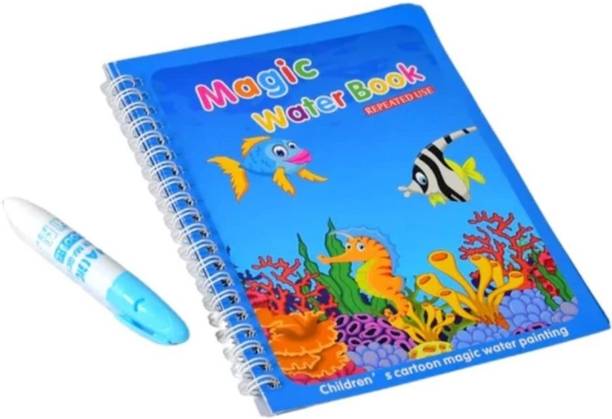 Glamour Magic Water Book Reusable Self Drying Water Painting Books