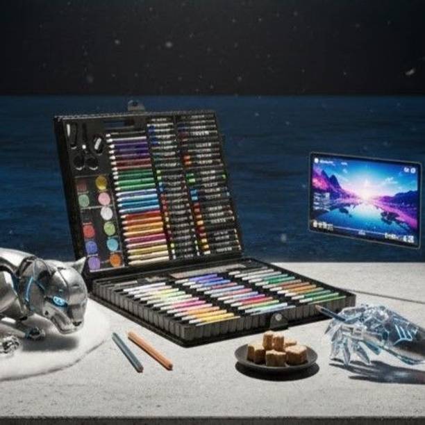 VRTREND Attractive Art Set With Case, Kids Art Set for Drawing Painting SketchingVR