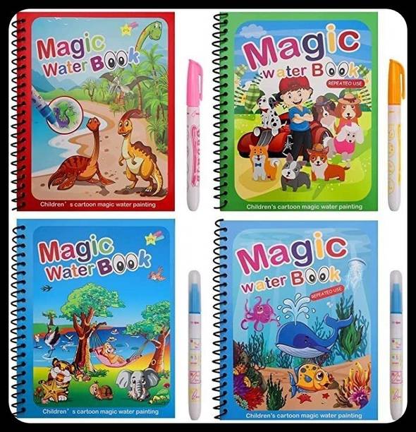 SHIMZAN Kids Practice Tracing Book(4BOOK+1PEN+10 REFILL)-A215