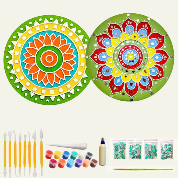 decordial lippan and mandala DIY art material kit for adults Kids art and craft kit