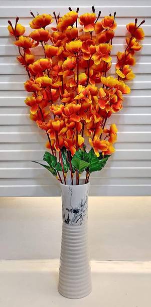zoanto Orange Peach Blossom Artificial Flower