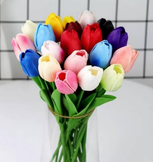 UBS Multicolor Tulips Artificial Flower