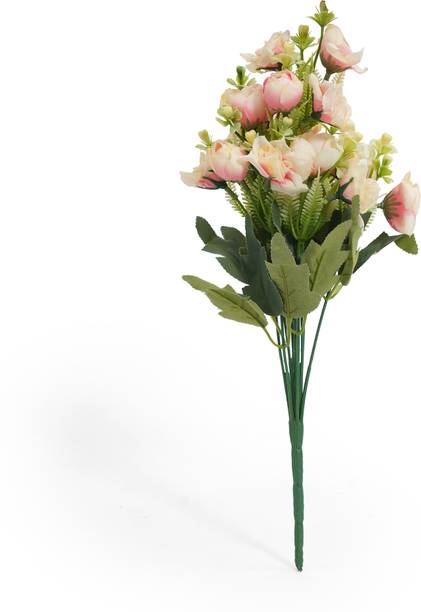 Decorative India Multicolor Rose Artificial Flower