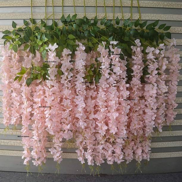 BSI Clear, Green Westeria Artificial Flower